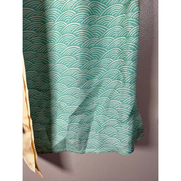 NWOT Metiseko Silk Flutter Sleeve Blouse size M $150 - Picture 9 of 9